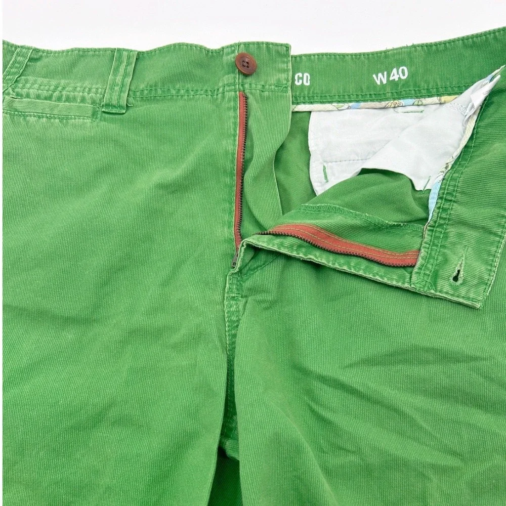 Mossimo Supply Co Cut-Off Raw Hem‎ Slim Straight Short Mens 40 Green Lot of 2